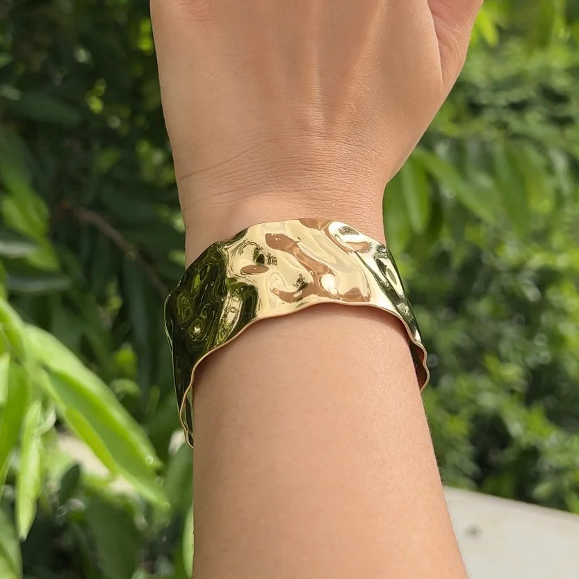 Vintage Gold Cuff Bracelet