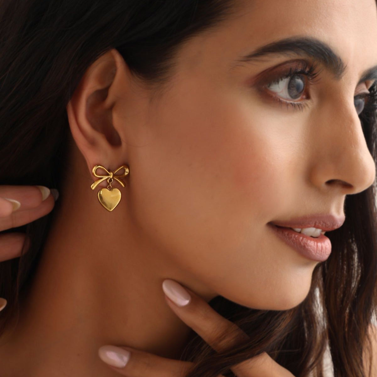 Mini Heart Earrings