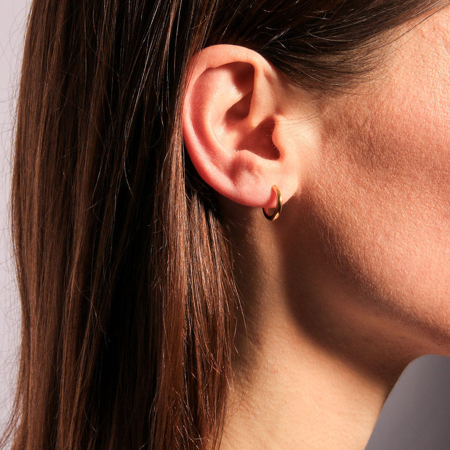 Mini Gold Hoop Earrings