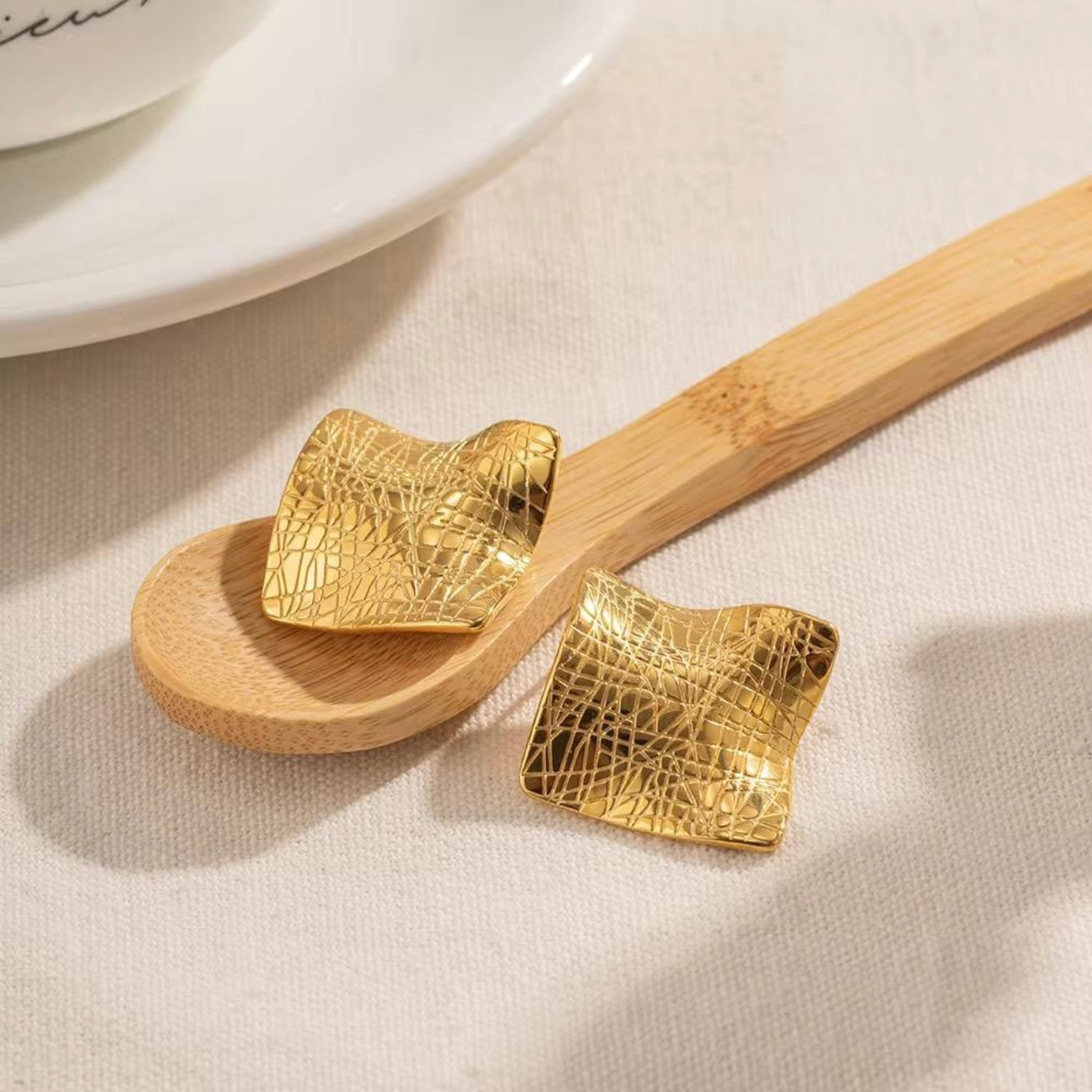 Square Fold Earrings