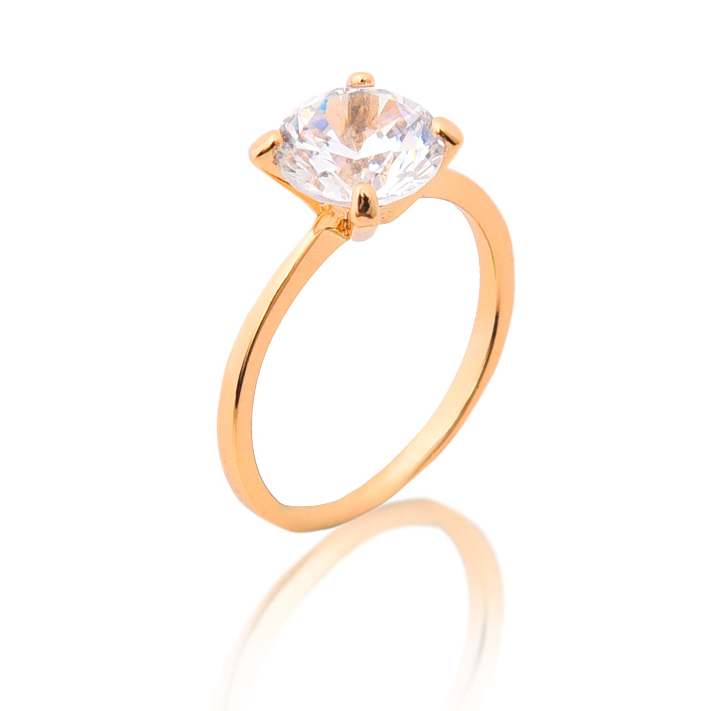 Solitaire Gemstone Ring