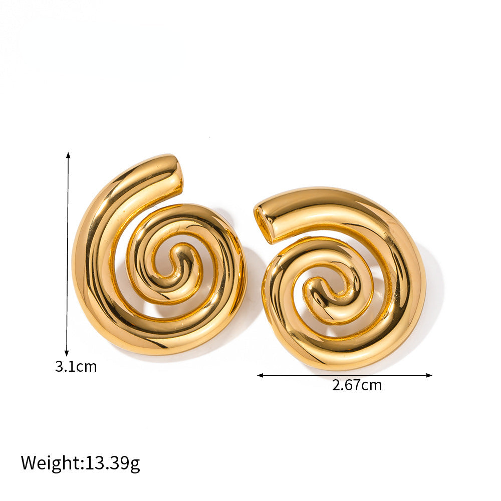 Lola - Twisted Dangle Earrings