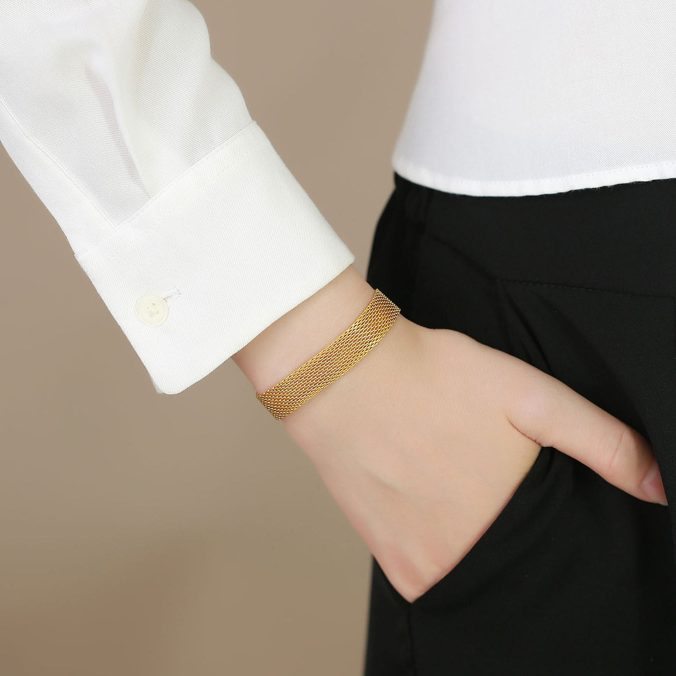 Mesh Link Chain Bracelet