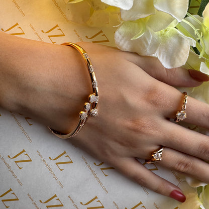 New Gold Vermeil Bangle