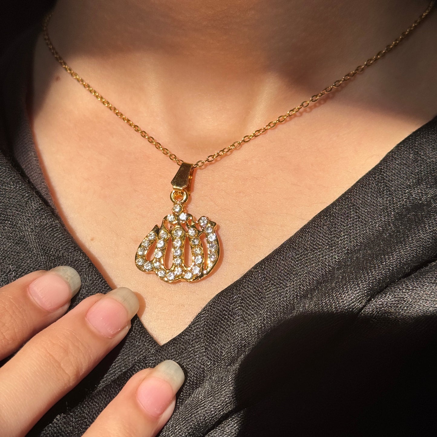 Allah Calligraphy Necklace