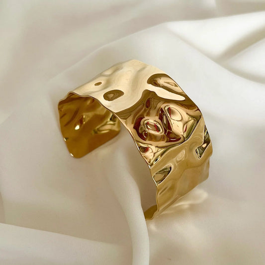 Vintage Gold Cuff Bracelet