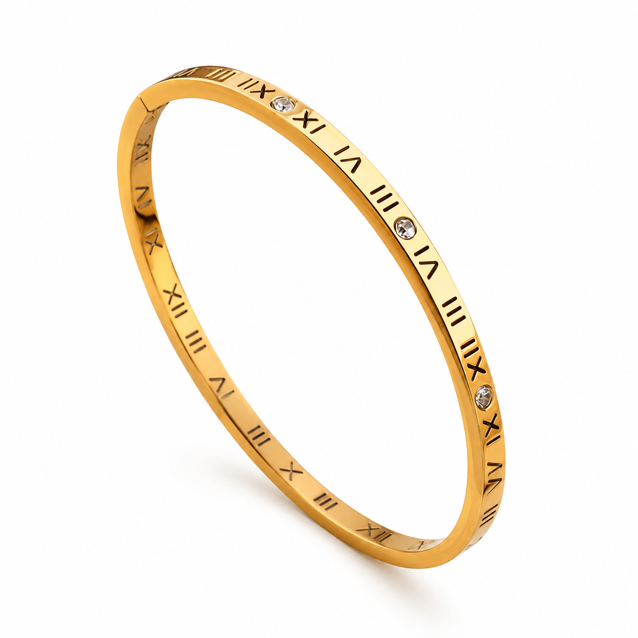 Roman Numeral Bangle