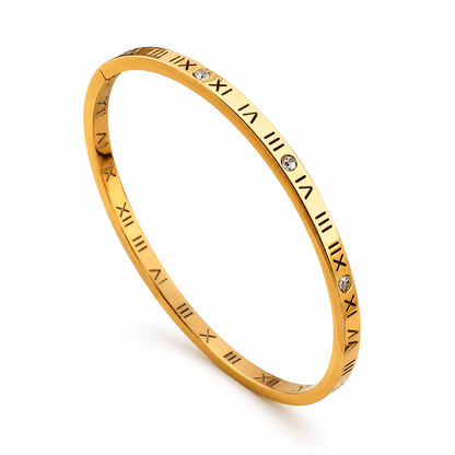Roman Numeral Bangle