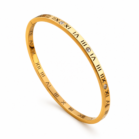 Roman Numeral Bangle