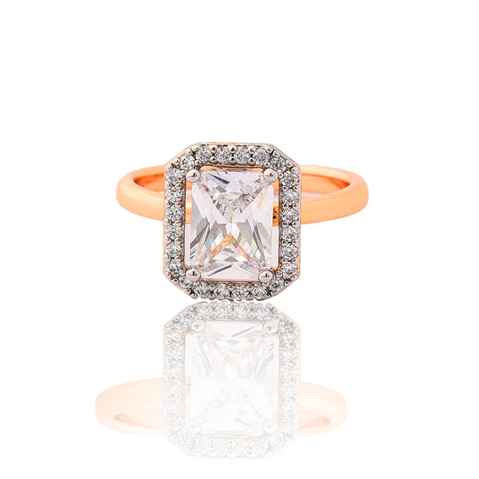 Emerald-Cut Birthstone Ring