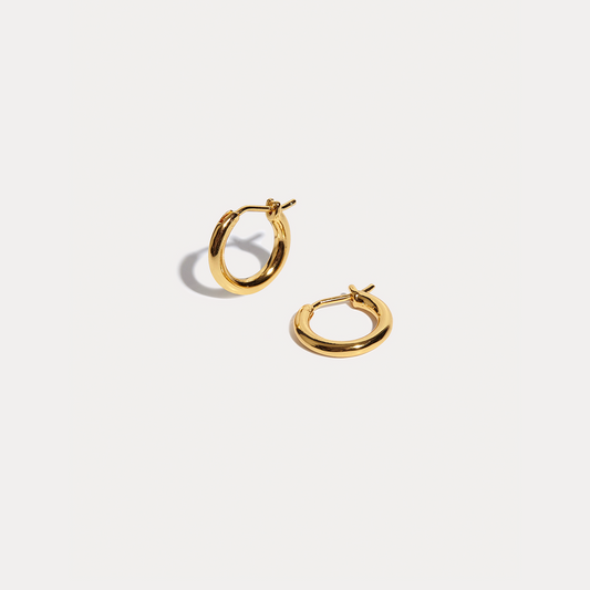 Mini Gold Hoop Earrings