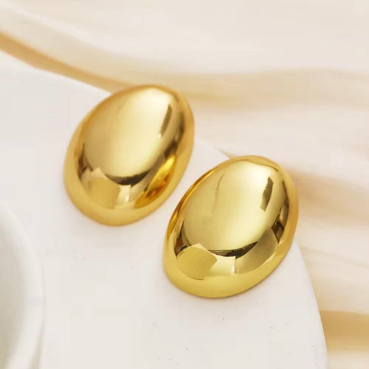 Solid Gold Earrings
