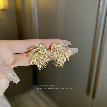 Vintage Gold Plated Studs