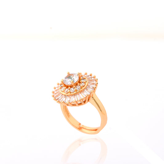 Mandala Gemstone Ring