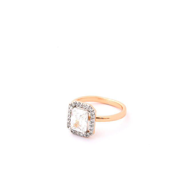 Emerald-Cut Birthstone Ring