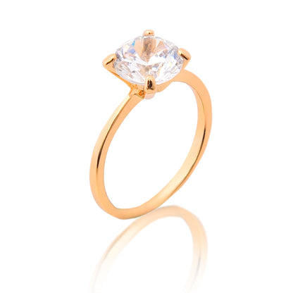 Solitaire Gemstone Ring