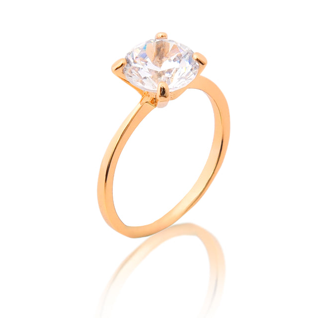Solitaire Gemstone Ring