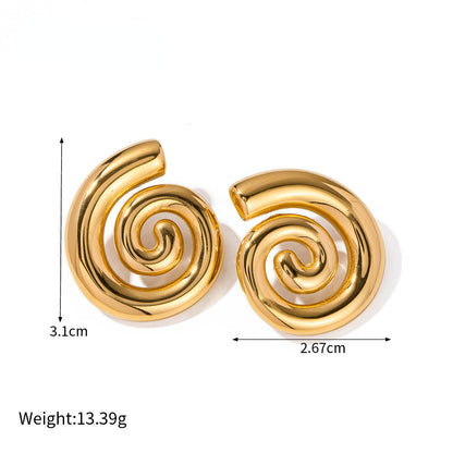 Lola - Twisted Dangle Earrings