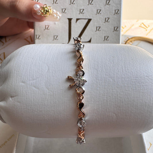 Luxurious Rose Gold 18K Bracelet